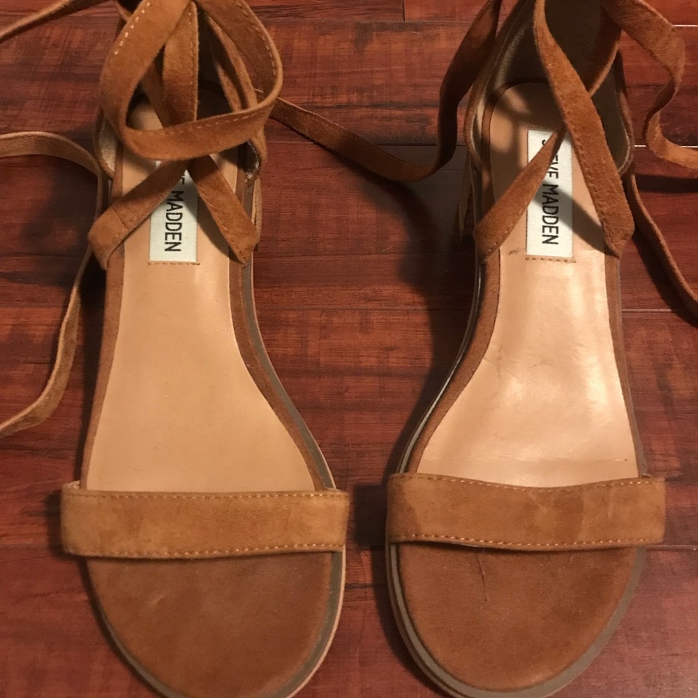 Steve Madden Nude/Tan Heeled Sandals